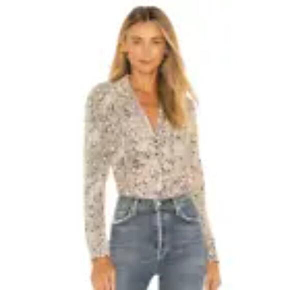 AMOUR VERT AMY SERPENTINE NEW SILK BLOUSE SIZE 2X - Picture 1 of 8